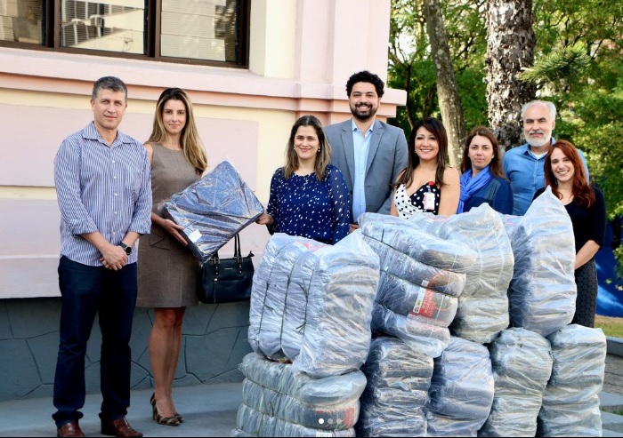 Entrega de Cobertores da Cohab Minas para a Campanha Calor Humano